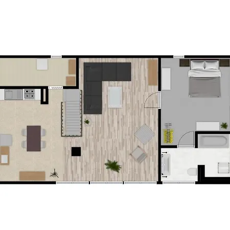Freundliche Zweiraumwohnung In Ruhiger Lage Apartment *